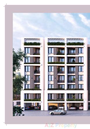 Elevation of real estate project Meena Heights located at Tandalja, Vadodara, Gujarat