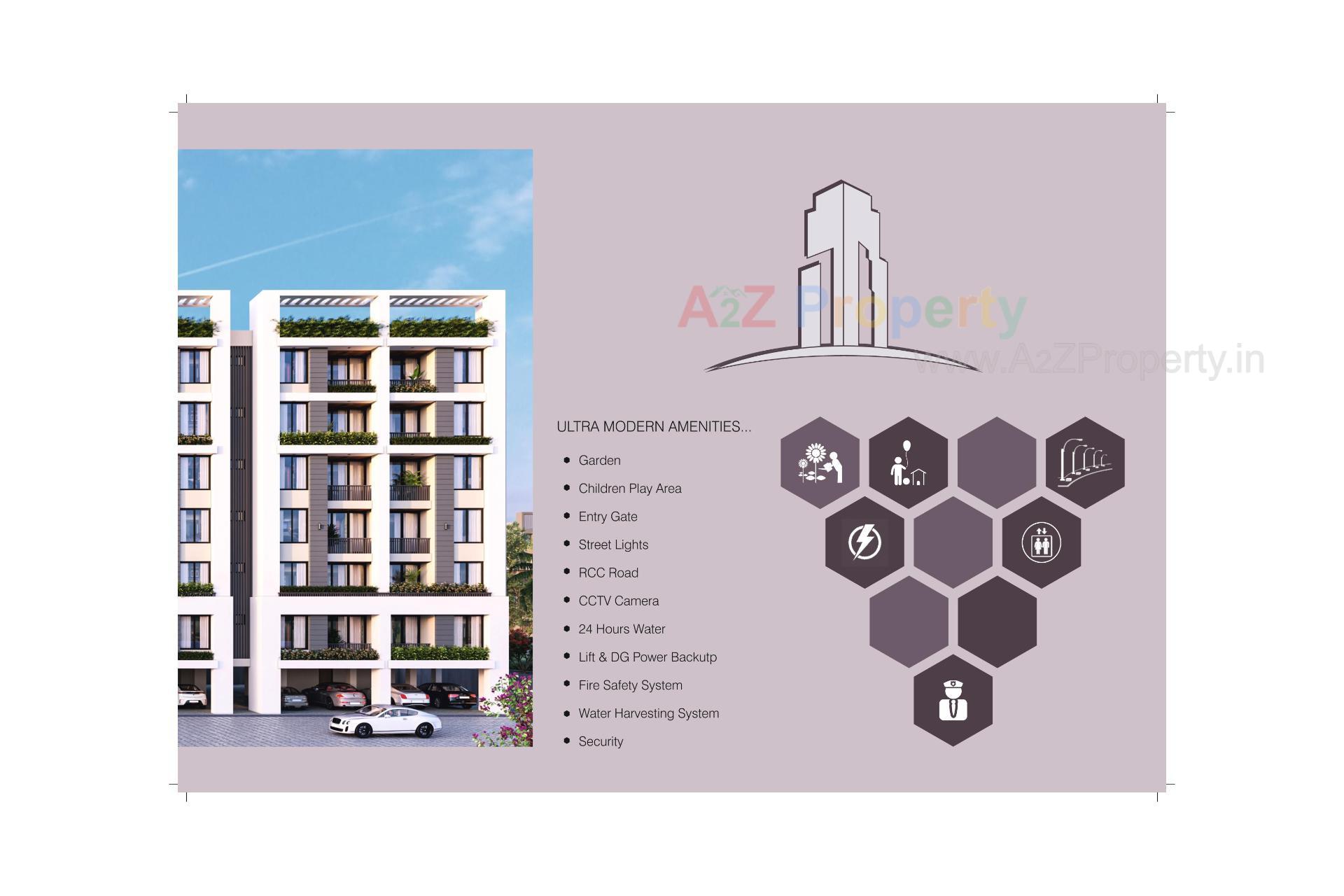  of real estate project Meena Heights located at Vadodara, Vadodara, Gujarat