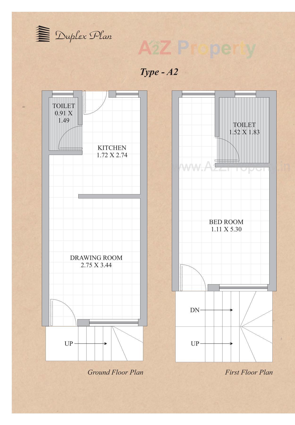 Layout of real estate project Meera 44 Residency located at Padra--kasba, Vadodara, Gujarat