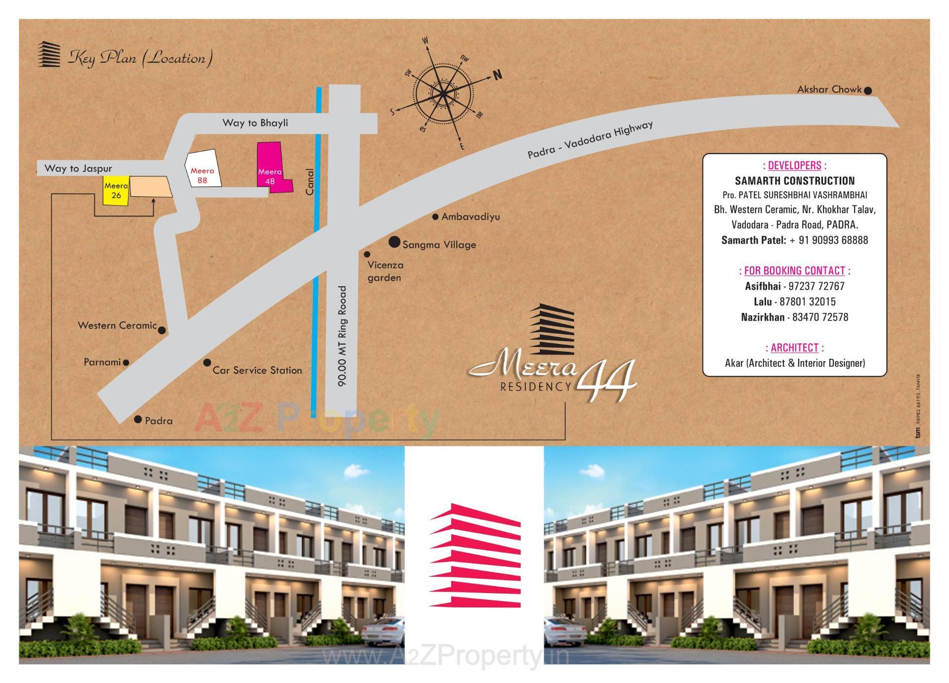  of real estate project Meera 44 Residency located at Padra--kasba, Vadodara, Gujarat