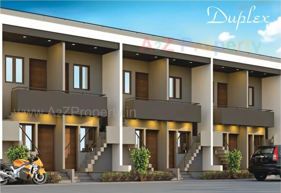 3D Elevation of real estate project Meera 48 Residency located at Sangma, Vadodara, Gujarat