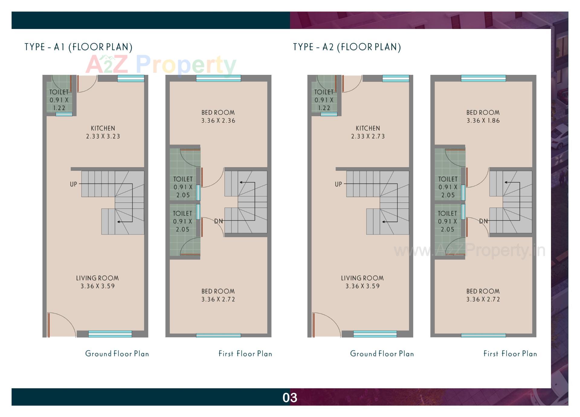 Layout of real estate project Meera 58 Duplex located at Padra, Vadodara, Gujarat