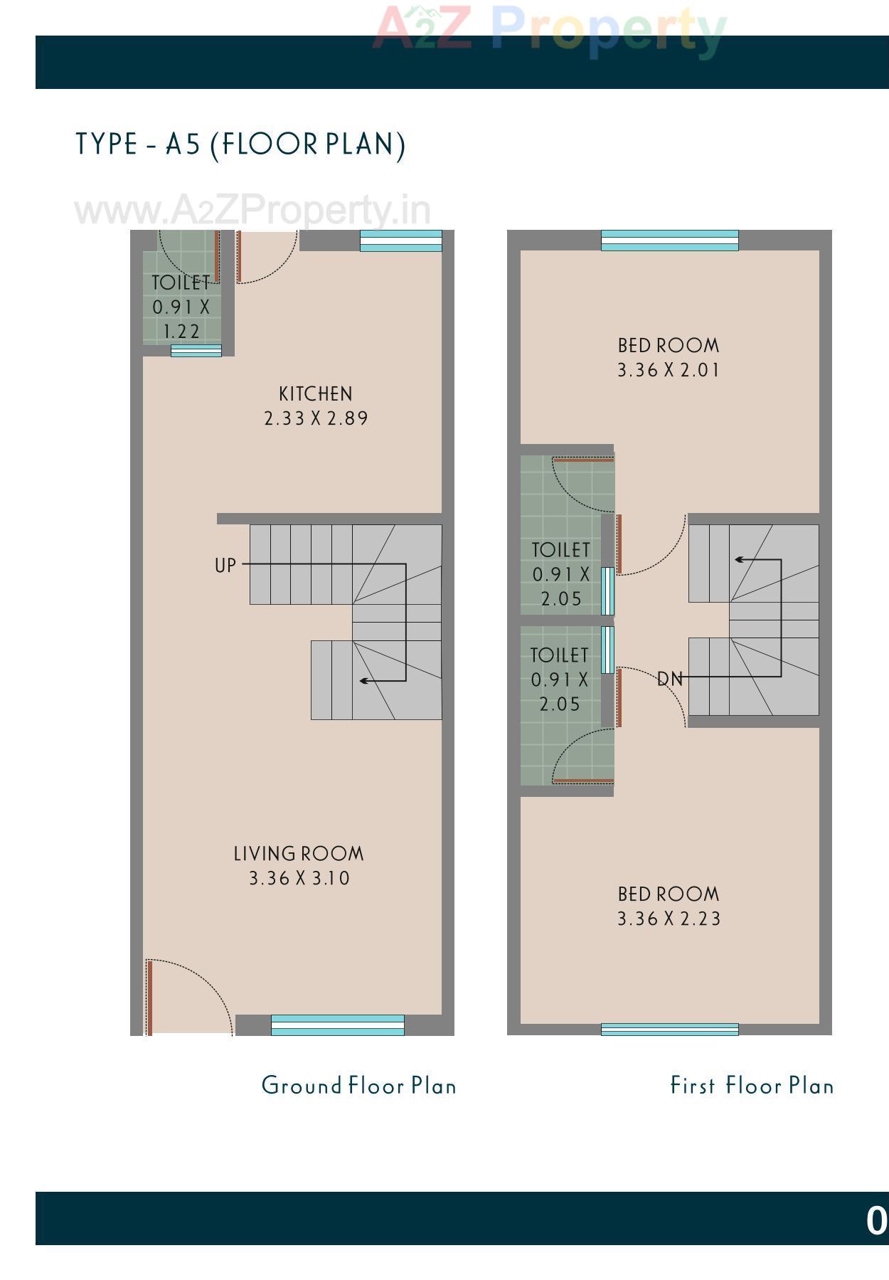 Layout of real estate project Meera 58 Duplex located at Padra, Vadodara, Gujarat