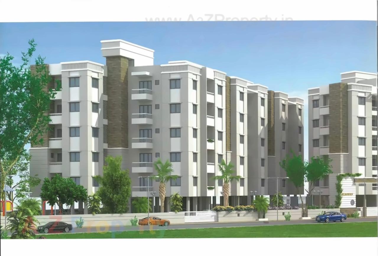 3D Elevation of real estate project Memories located at Vadsar, Vadodara, Gujarat