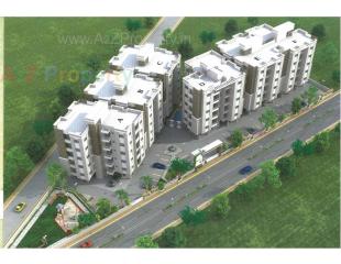 Elevation of real estate project Memories located at Vadsar, Vadodara, Gujarat