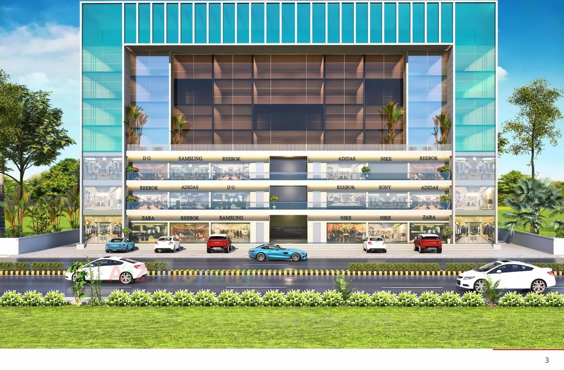 3D Elevation of real estate project Meraki Latitude located at Vadodara, Vadodara, Gujarat
