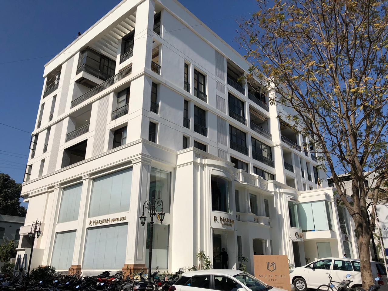 88590_const of real estate project Meraki One located at Kasba, Vadodara, Gujarat