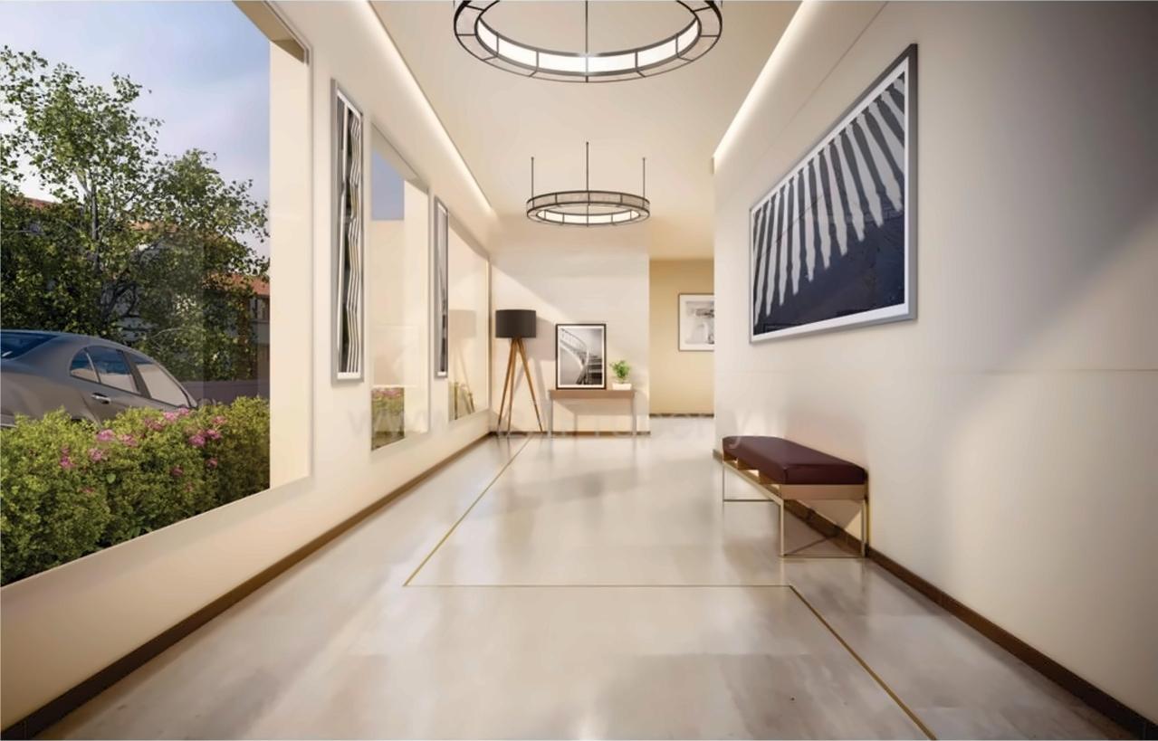 3D Elevation of real estate project Meraki One located at Kasba, Vadodara, Gujarat