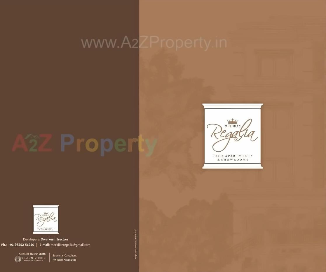  of real estate project Meridian Regalia located at Atladara, Vadodara, Gujarat