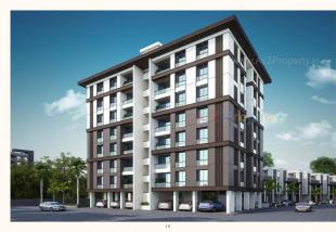 Elevation of real estate project Mudibhavan Residency located at Bapod, Vadodara, Gujarat