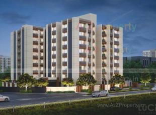 Elevation of real estate project Mudra Elegance located at Atladara, Vadodara, Gujarat