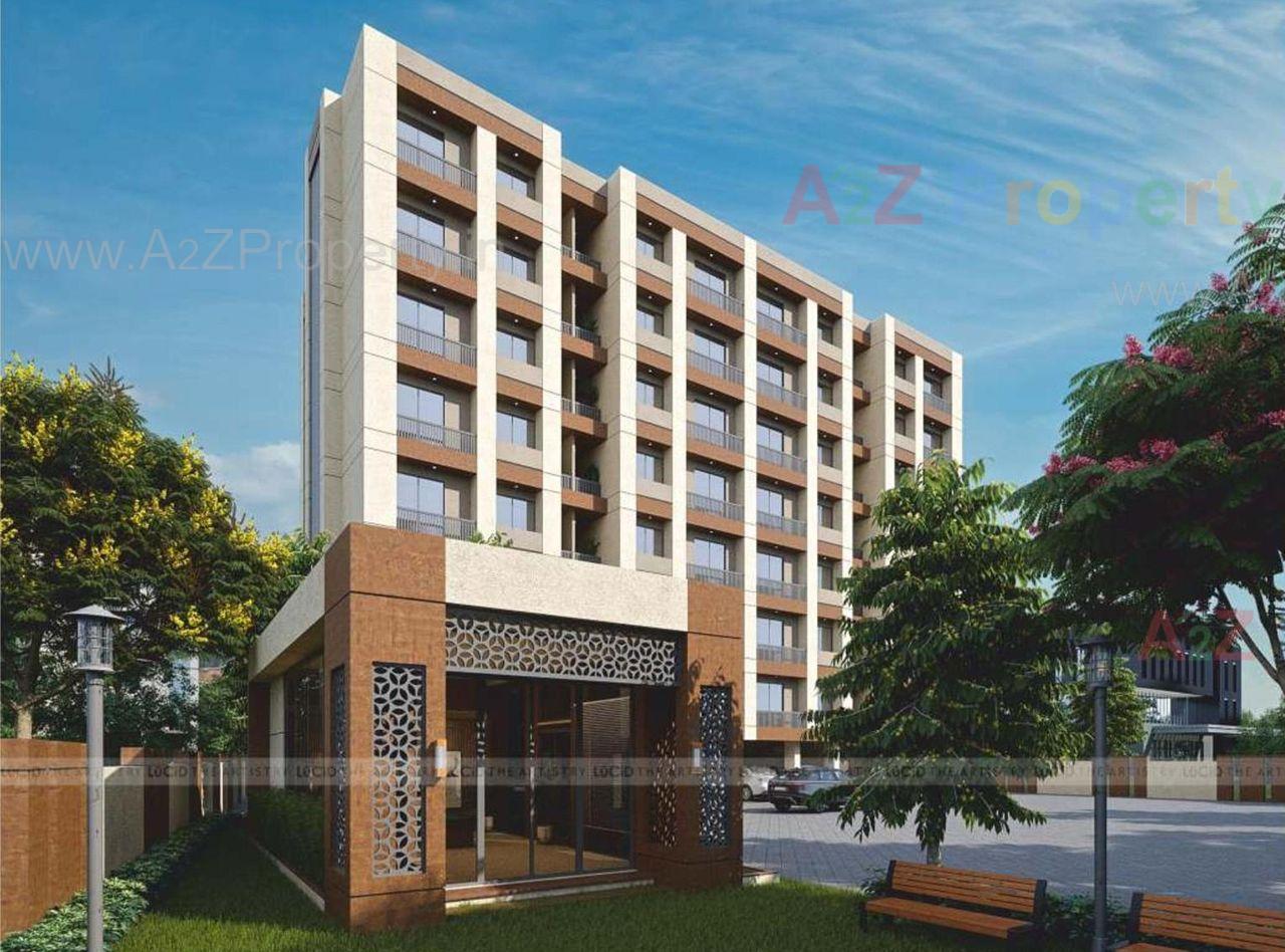 3D Elevation of real estate project Mudra Elegance located at Atladara, Vadodara, Gujarat