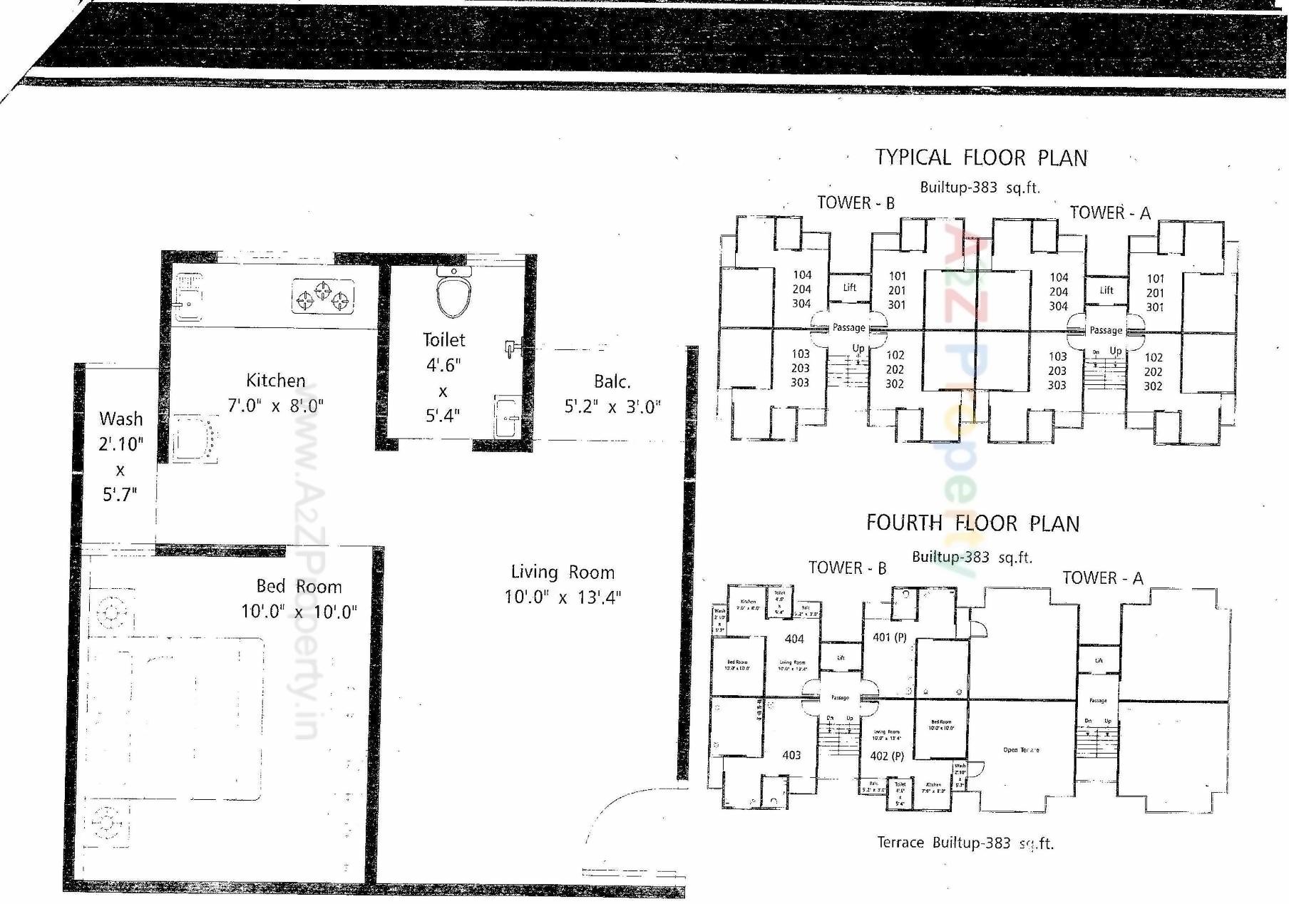Layout of real estate project Naman Residency located at Vadodara, Vadodara, Gujarat
