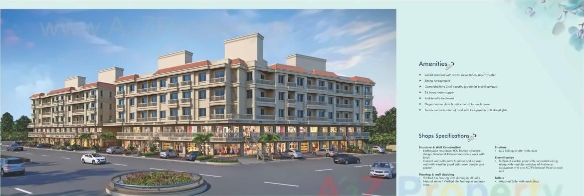 3D Elevation of real estate project Nand Exotica located at Bill, Vadodara, Gujarat