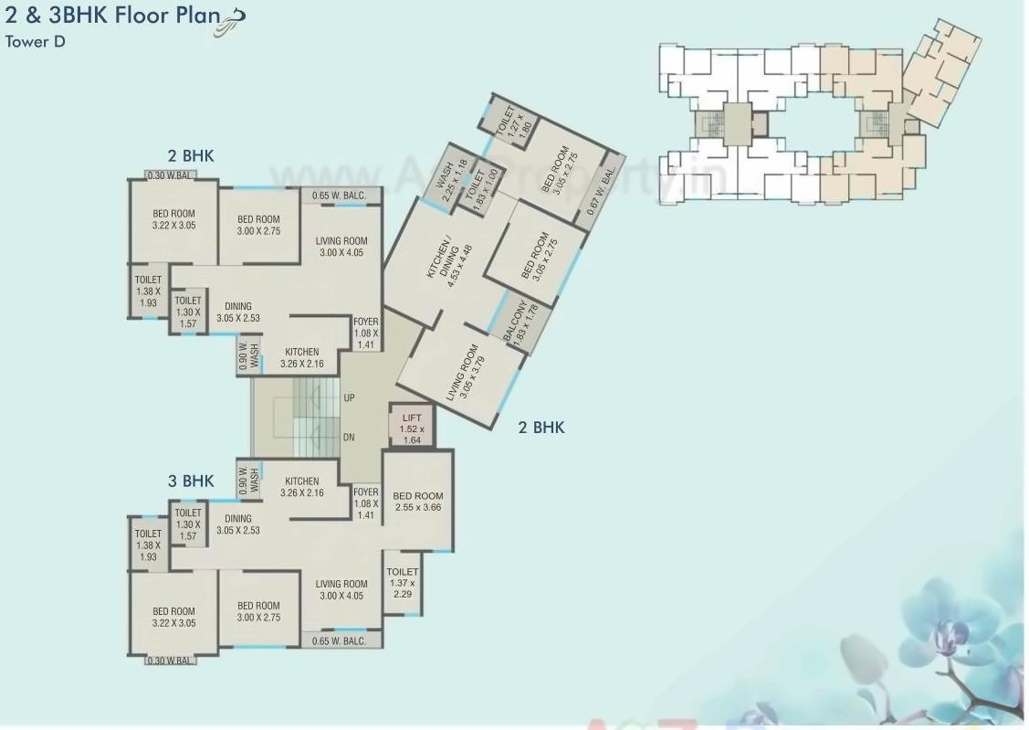 Layout of real estate project Nand Exotica located at Bill, Vadodara, Gujarat