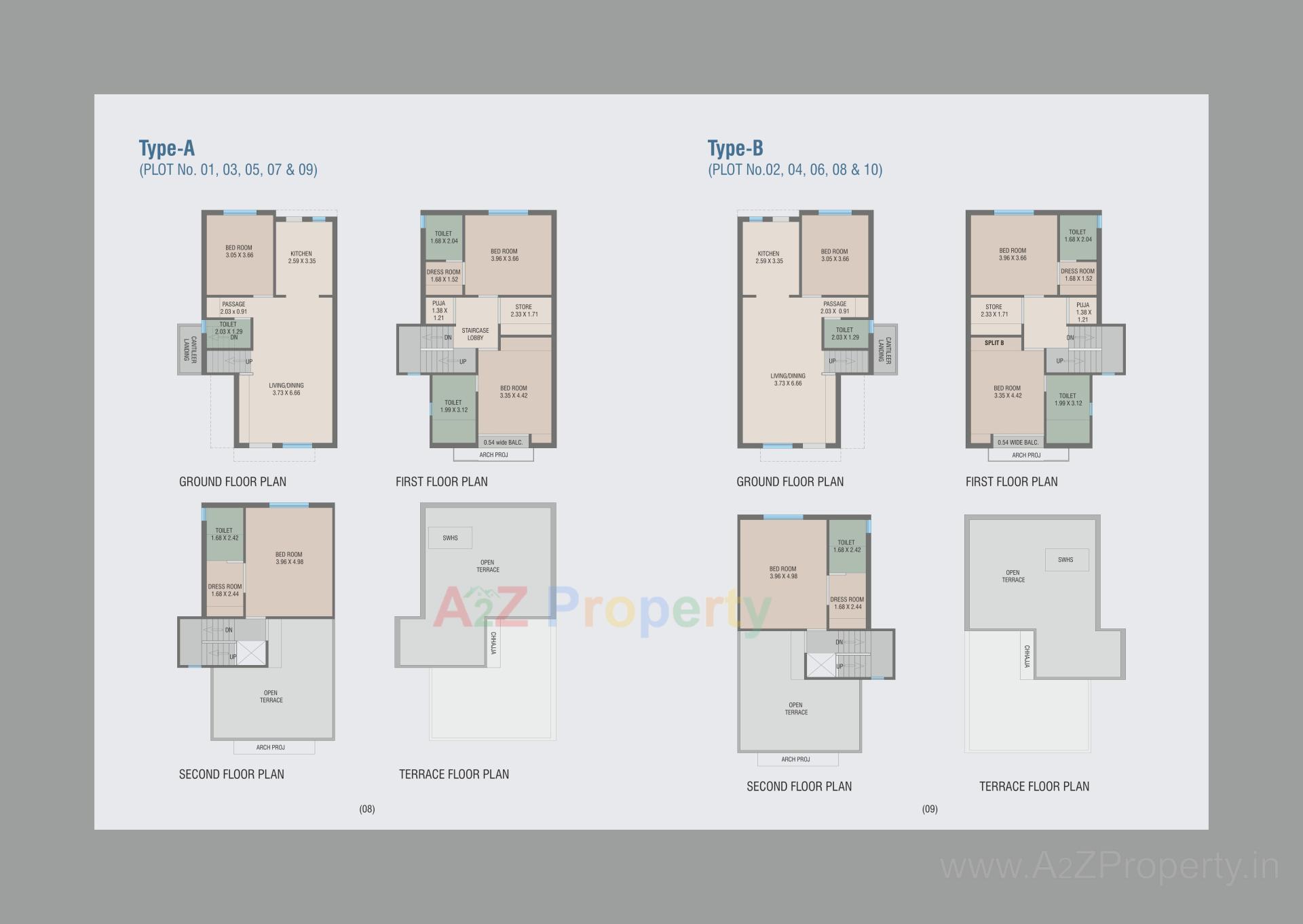 Layout of real estate project Nand Upvan located at Kapurai, Vadodara, Gujarat