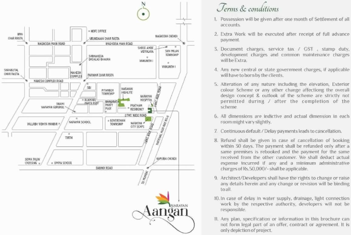  of real estate project Narayan Aangan located at Vadodara, Vadodara, Gujarat