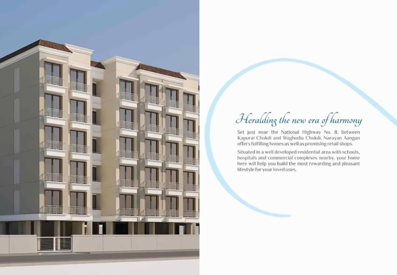 3D Elevation of real estate project Narayan Aangan located at Vadodara, Vadodara, Gujarat