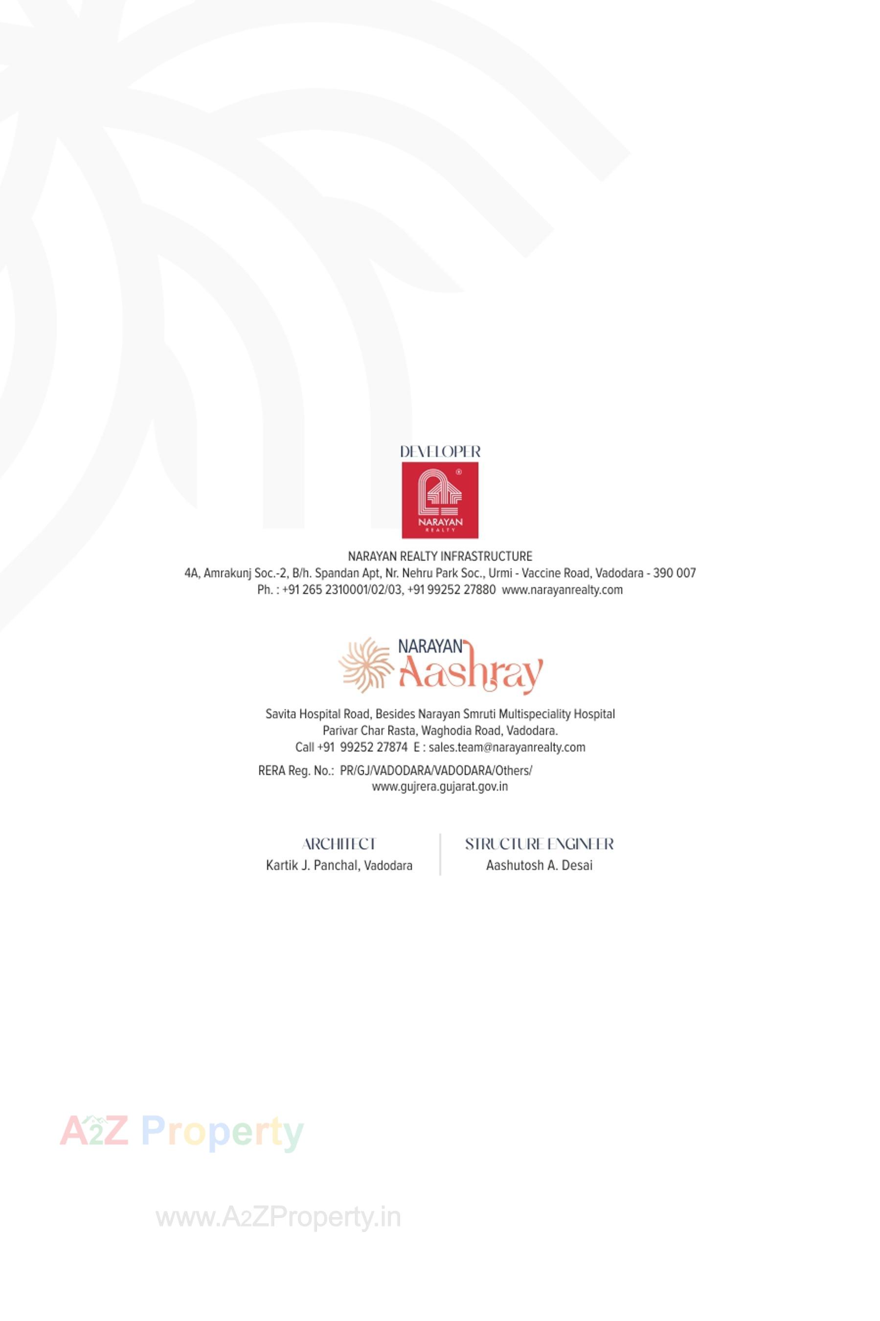  of real estate project Narayan Aashray located at Kapurai, Vadodara, Gujarat