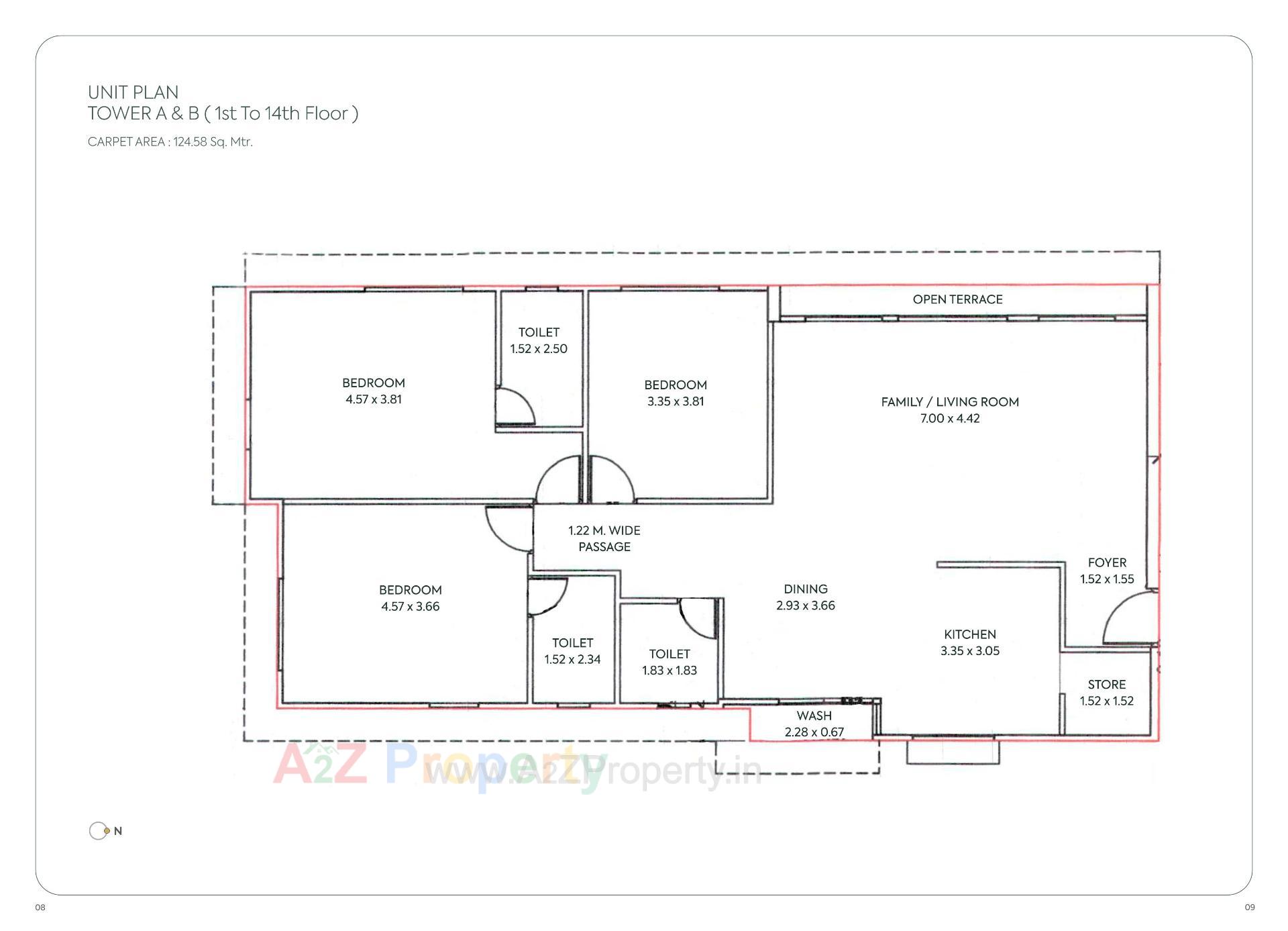 Layout of real estate project Narayan Green Vistas located at Chhani, Vadodara, Gujarat