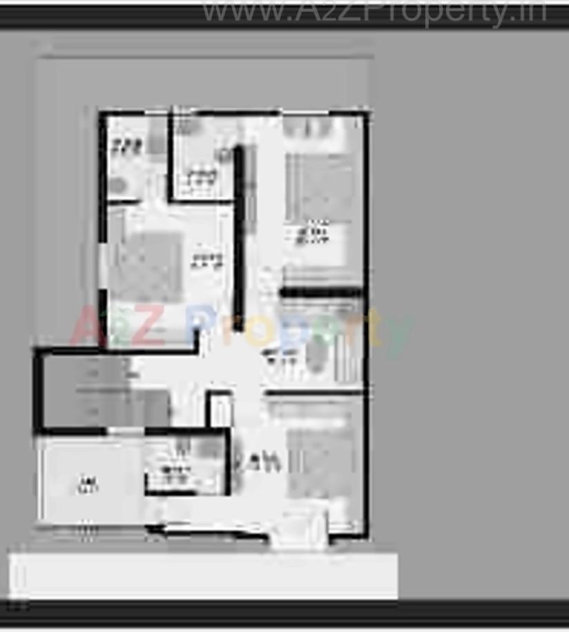 Layout of real estate project Narayan Highlife Duplex Apartment located at Kapurai, Vadodara, Gujarat