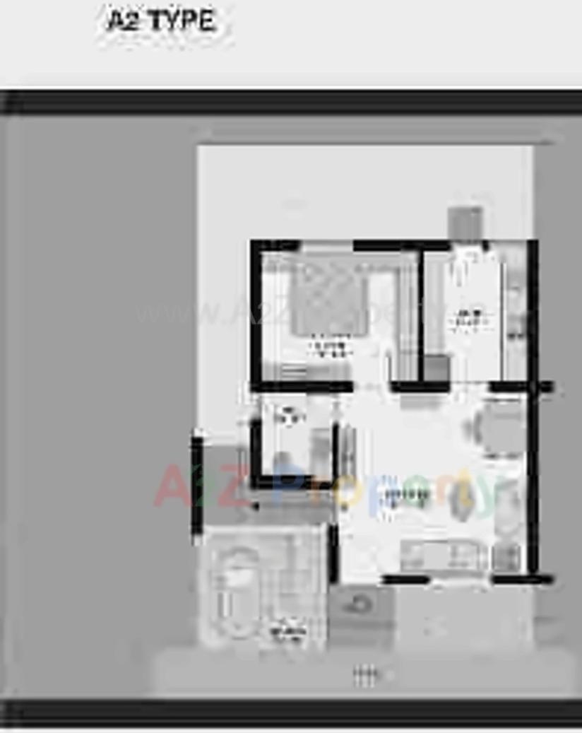 Layout of real estate project Narayan Highlife Duplex Apartment located at Kapurai, Vadodara, Gujarat