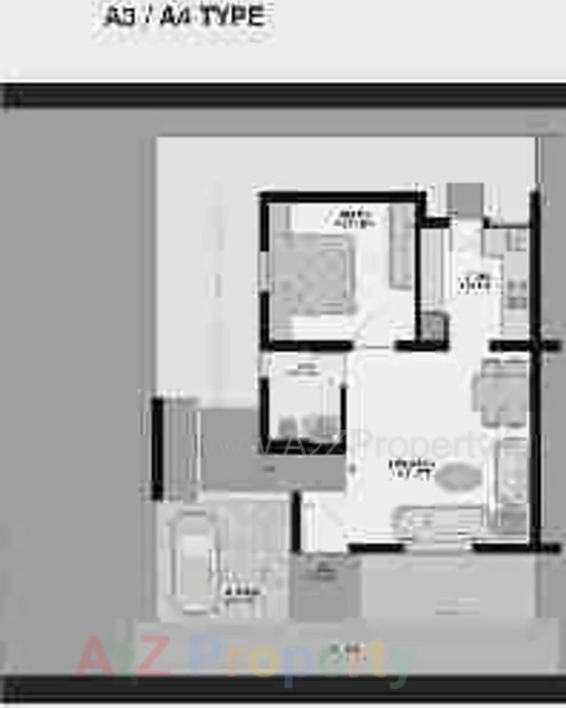 Layout of real estate project Narayan Highlife Duplex Apartment located at Kapurai, Vadodara, Gujarat