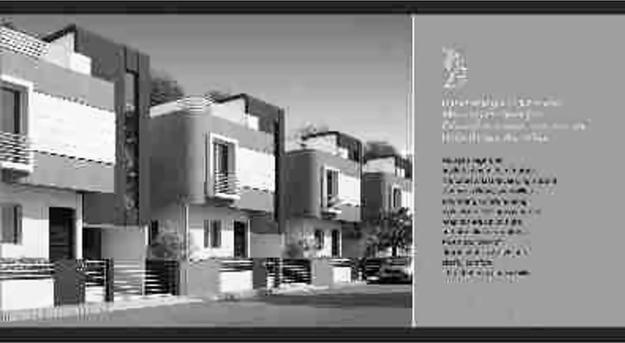 3D Elevation of real estate project Narayan Highlife Duplex Apartment located at Kapurai, Vadodara, Gujarat