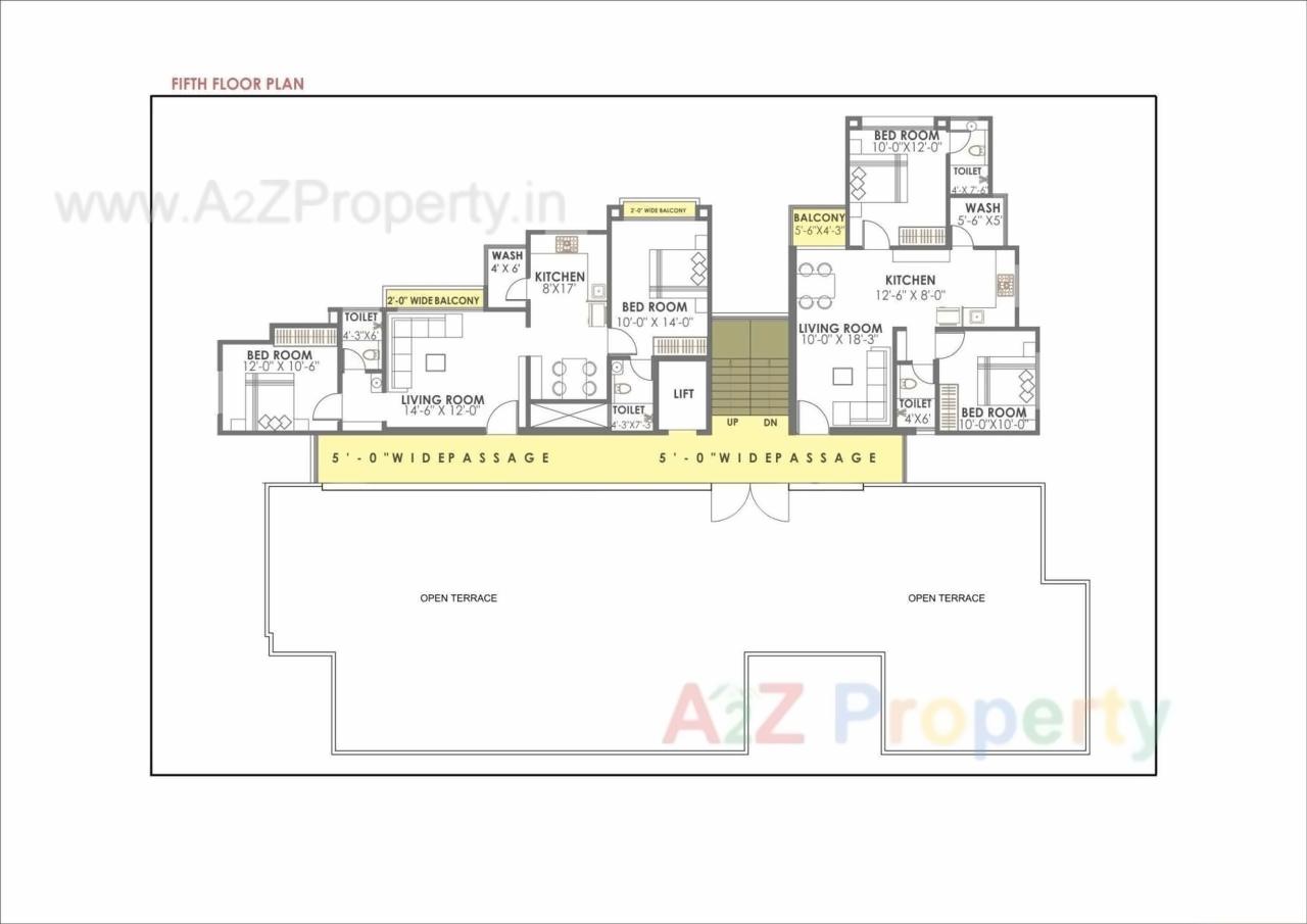 Layout of real estate project Narayan Square located at Gorva, Vadodara, Gujarat