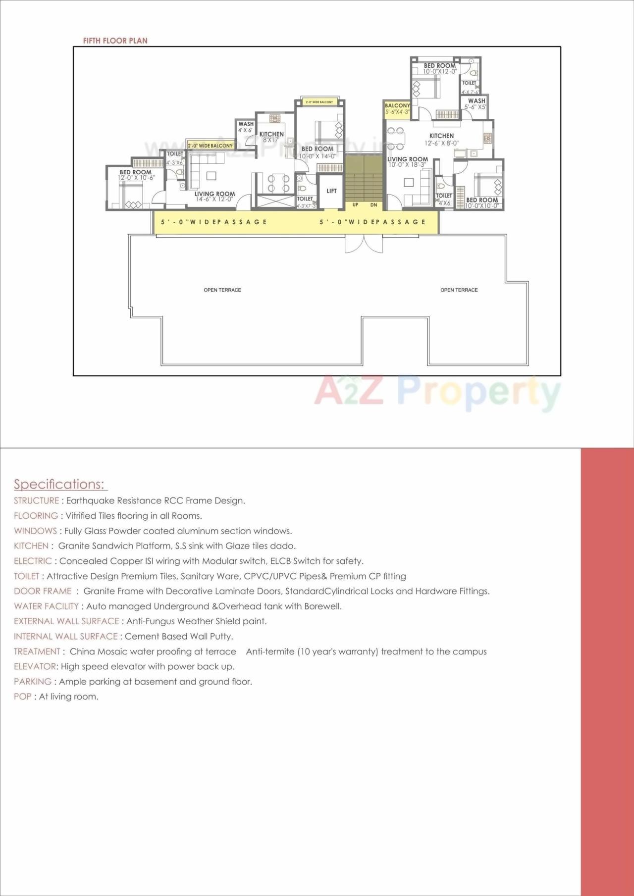 Layout of real estate project Narayan Square located at Gorva, Vadodara, Gujarat