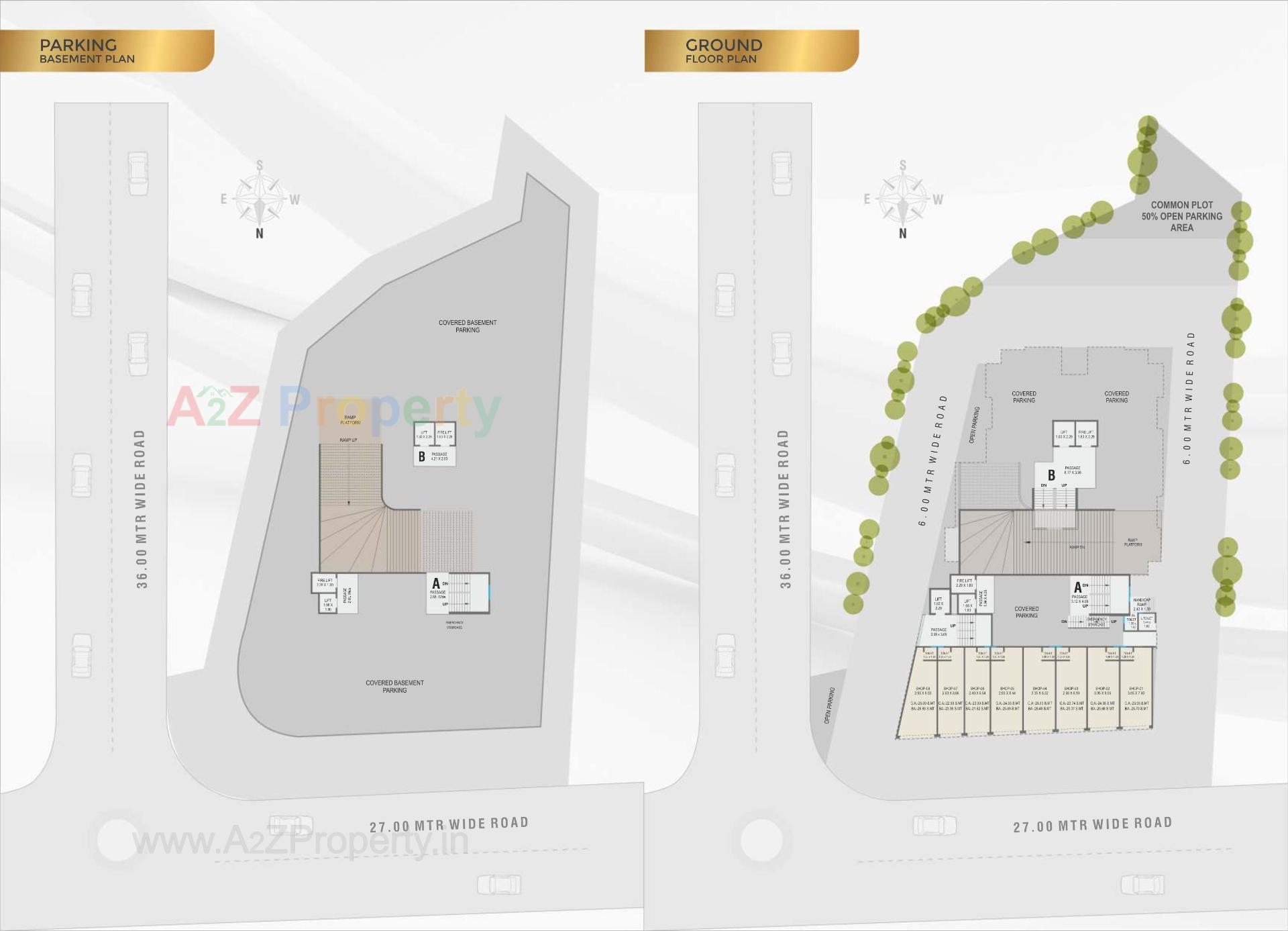 Layout of real estate project Nathdwar Dreams located at Danteshwar, Vadodara, Gujarat