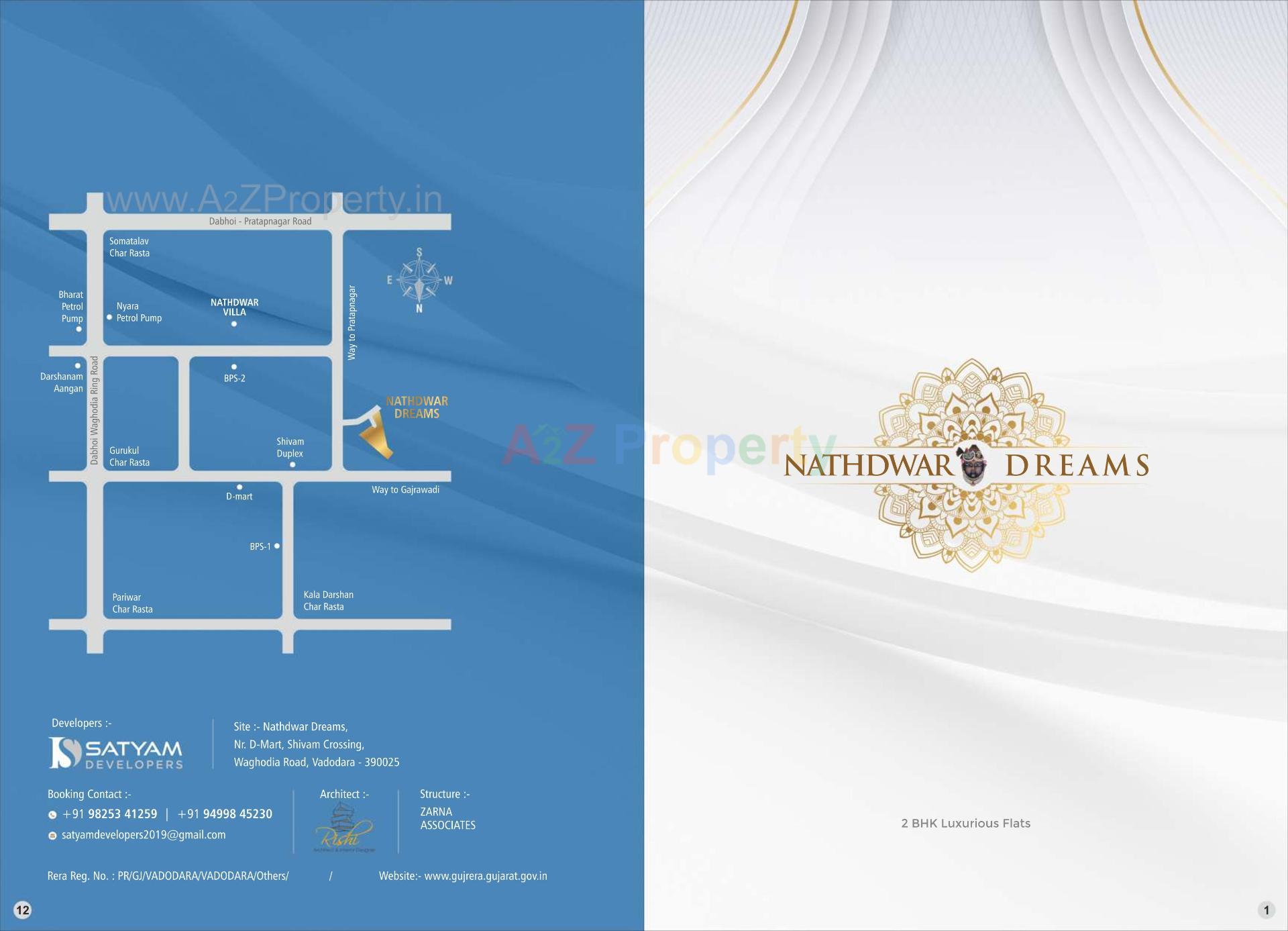  of real estate project Nathdwar Dreams located at Danteshwar, Vadodara, Gujarat