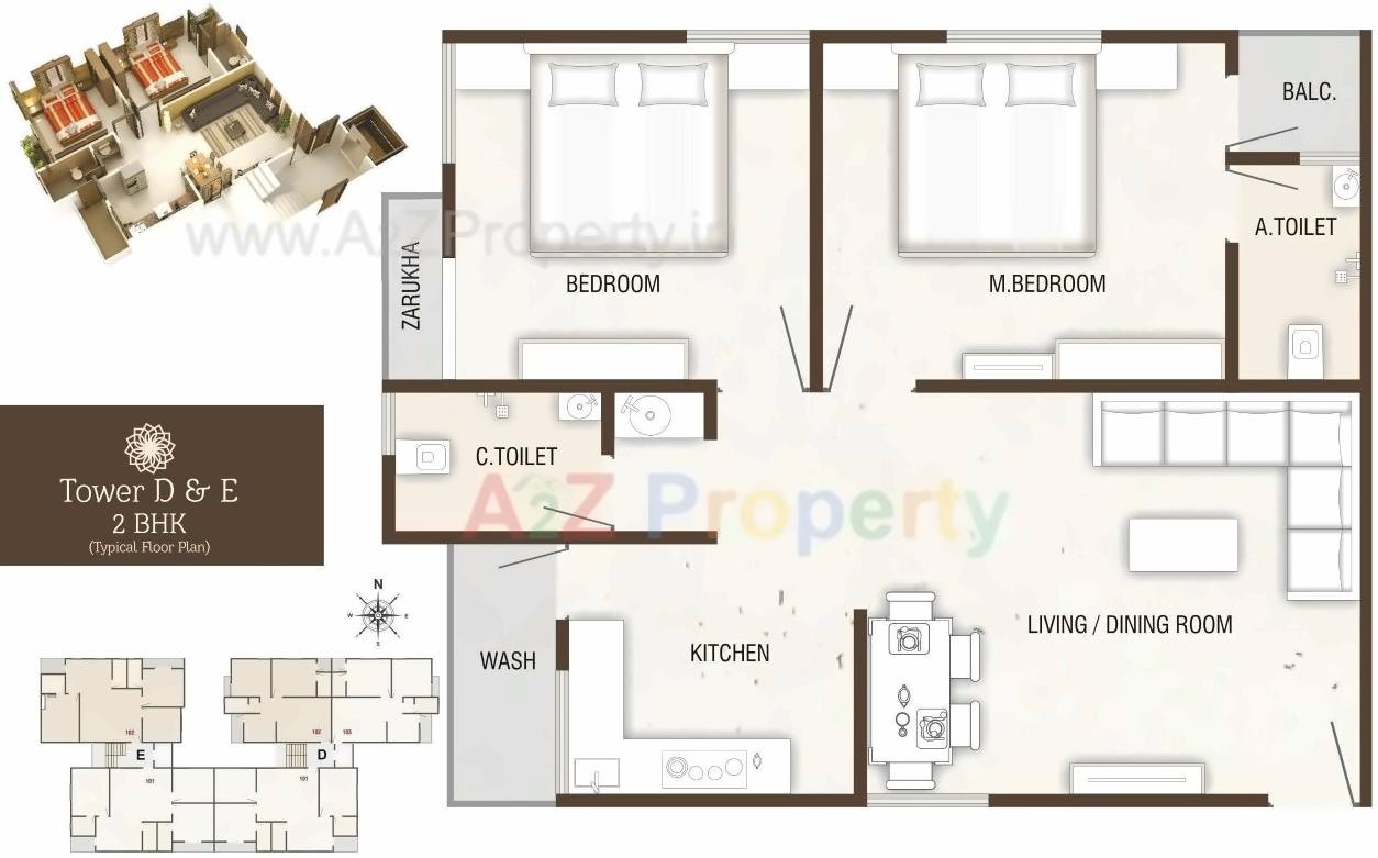 Layout of real estate project Nathdwar Villa located at Danteshwar, Vadodara, Gujarat