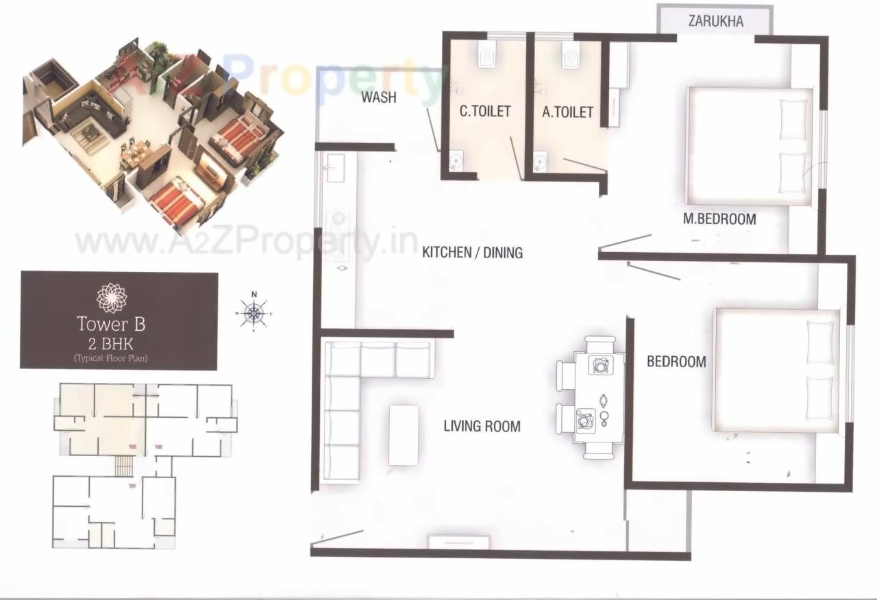 Layout of real estate project Nathdwar Villa located at Danteshwar, Vadodara, Gujarat