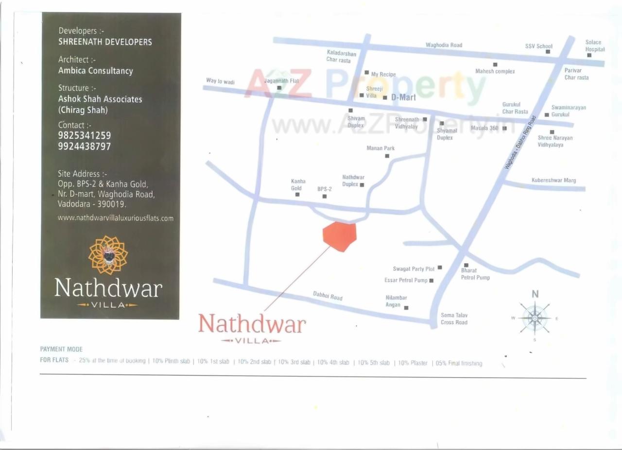  of real estate project Nathdwar Villa located at Danteshwar, Vadodara, Gujarat