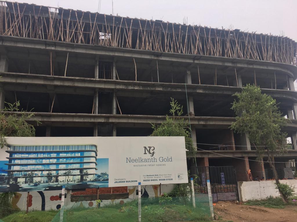 176910_const of real estate project Neelkanth Gold located at Vasna, Vadodara, Gujarat