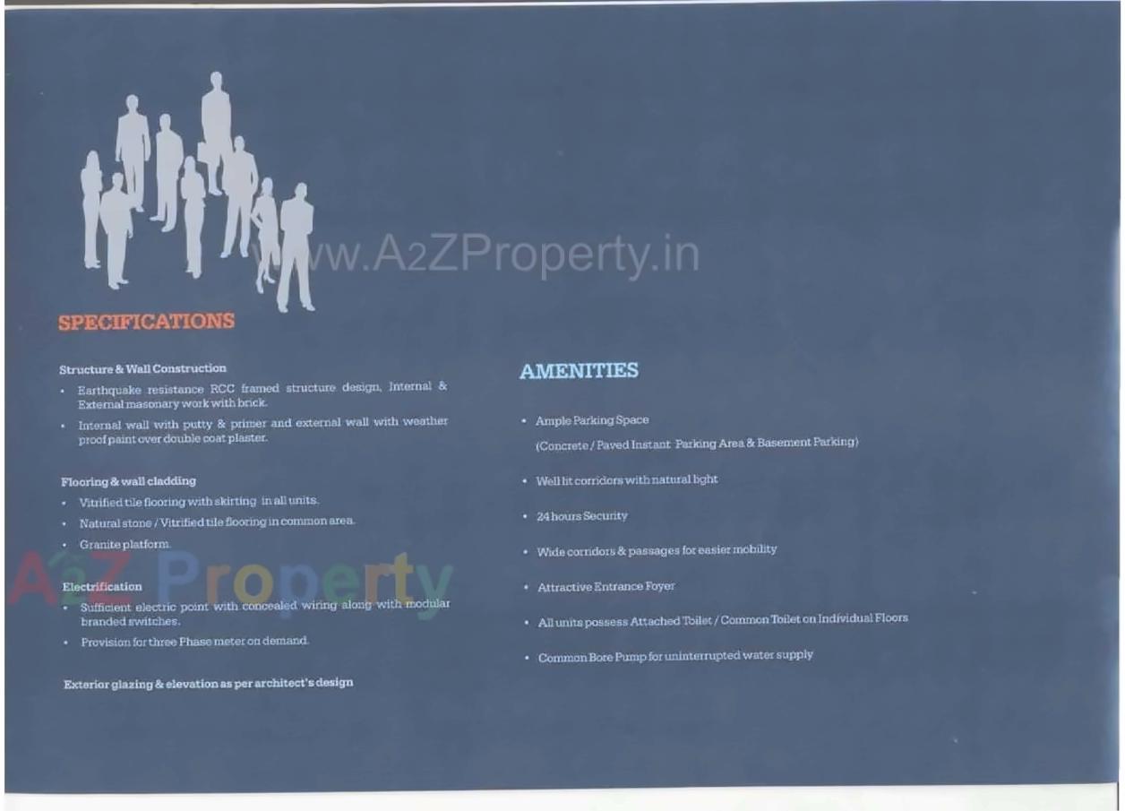  of real estate project Neelkanth Gold located at Vasna, Vadodara, Gujarat