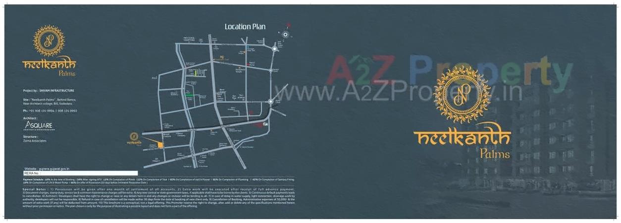  of real estate project Neelkanth Palms located at Bil, Vadodara, Gujarat