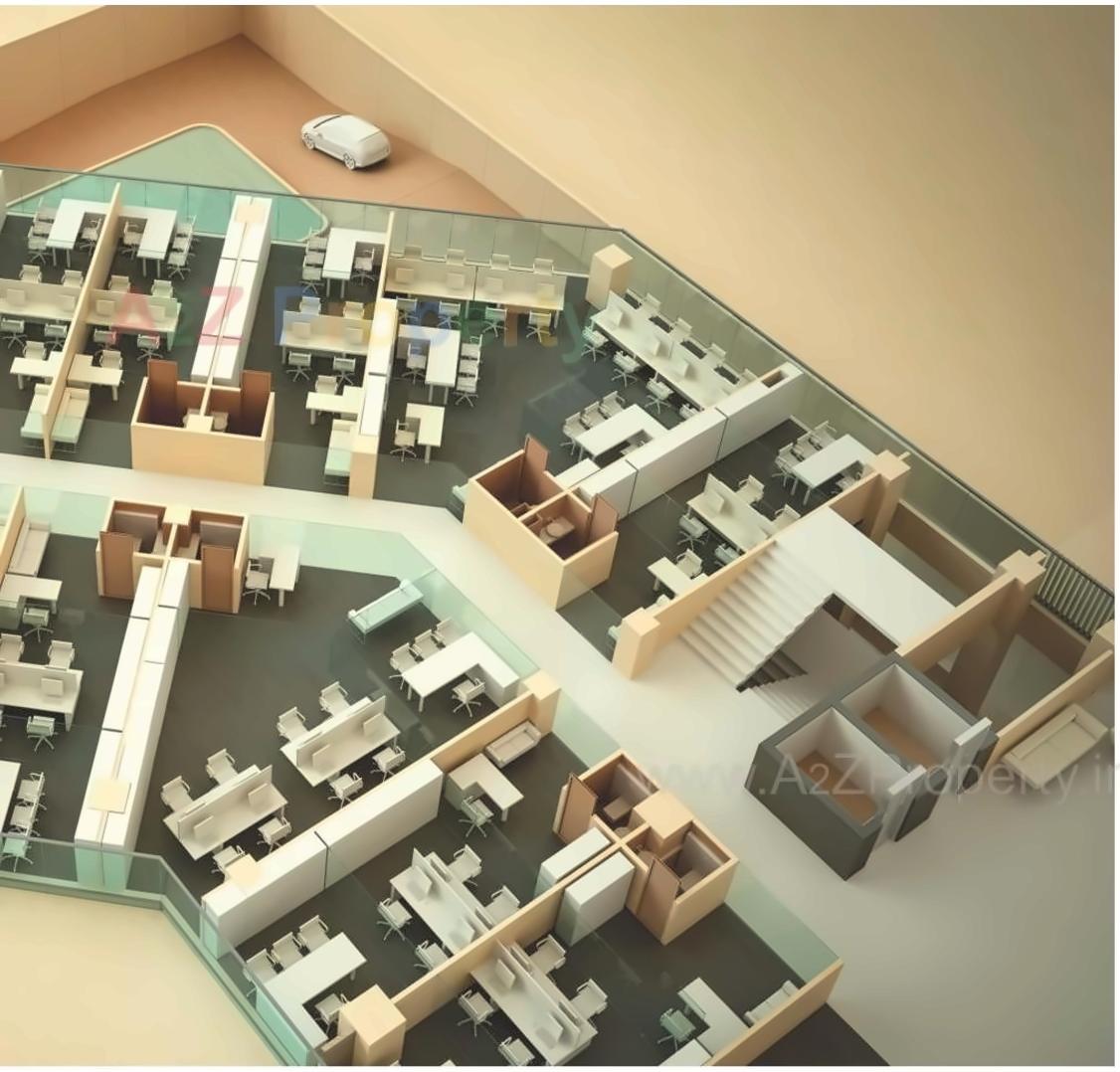 Layout of real estate project Neptune Edge located at Subhanpura, Vadodara, Gujarat