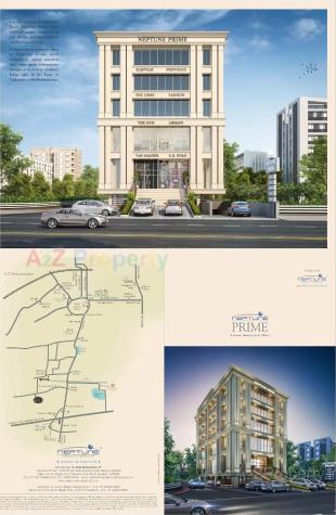 Elevation of real estate project Neptune Prime located at Jetalpur, Vadodara, Gujarat