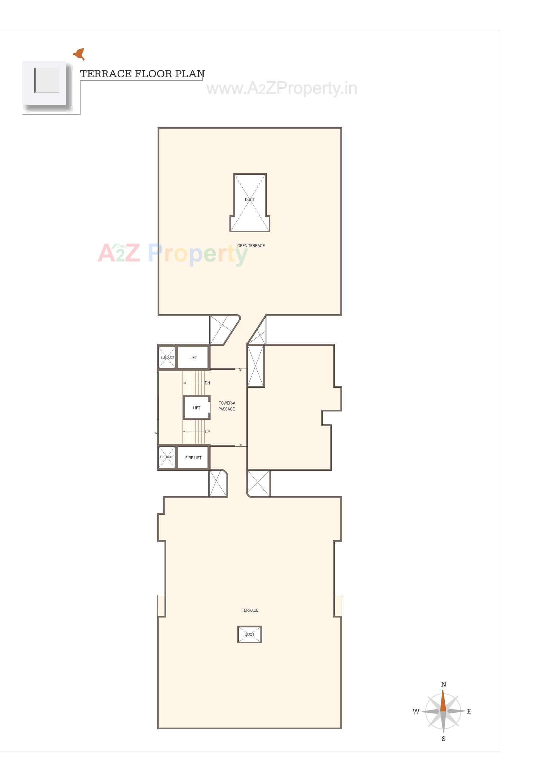 Layout of real estate project Nest Harmony located at Harni, Vadodara, Gujarat