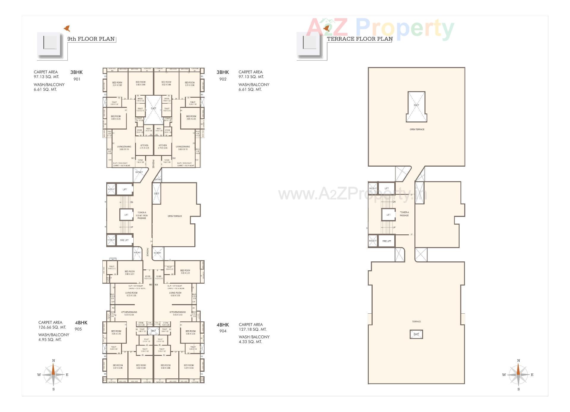 Layout of real estate project Nest Harmony located at Harni, Vadodara, Gujarat