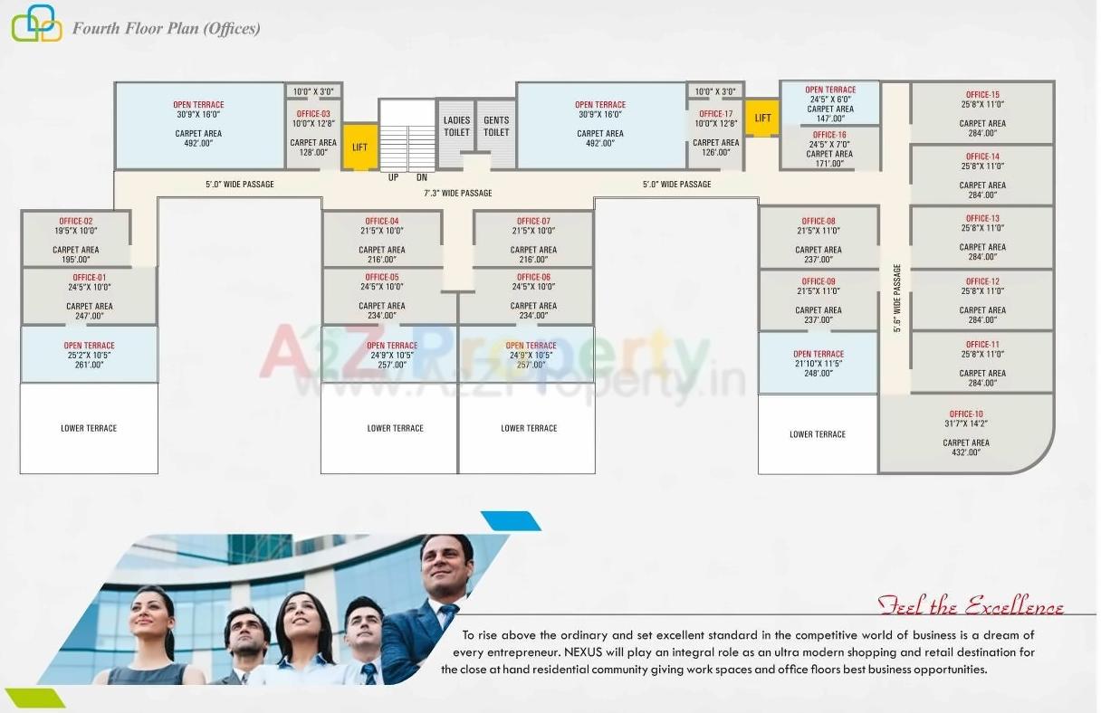  of real estate project Nexus located at Bhayli, Vadodara, Gujarat