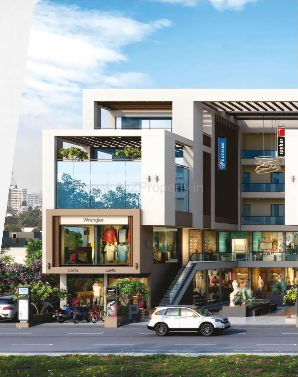 3D Elevation of real estate project Nexus located at Bhayli, Vadodara, Gujarat