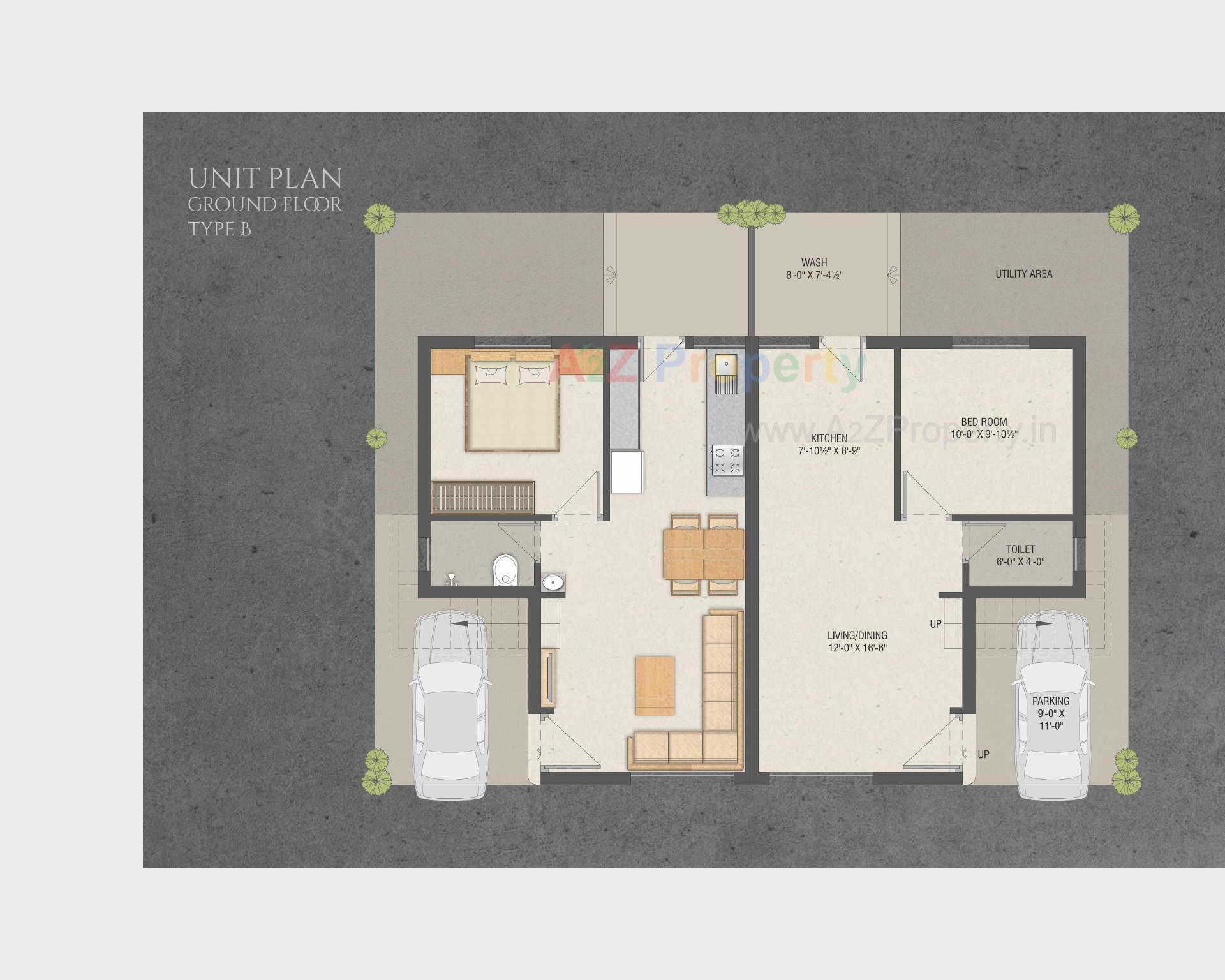 Layout of real estate project Nidhi Bungalows located at Kapurai, Vadodara, Gujarat