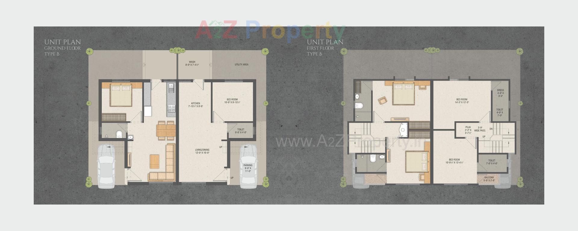 Layout of real estate project Nidhi Bungalows located at Kapurai, Vadodara, Gujarat