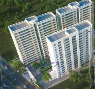 Elevation of real estate project Nilamber Bellissimo located at Bhayli, Vadodara, Gujarat