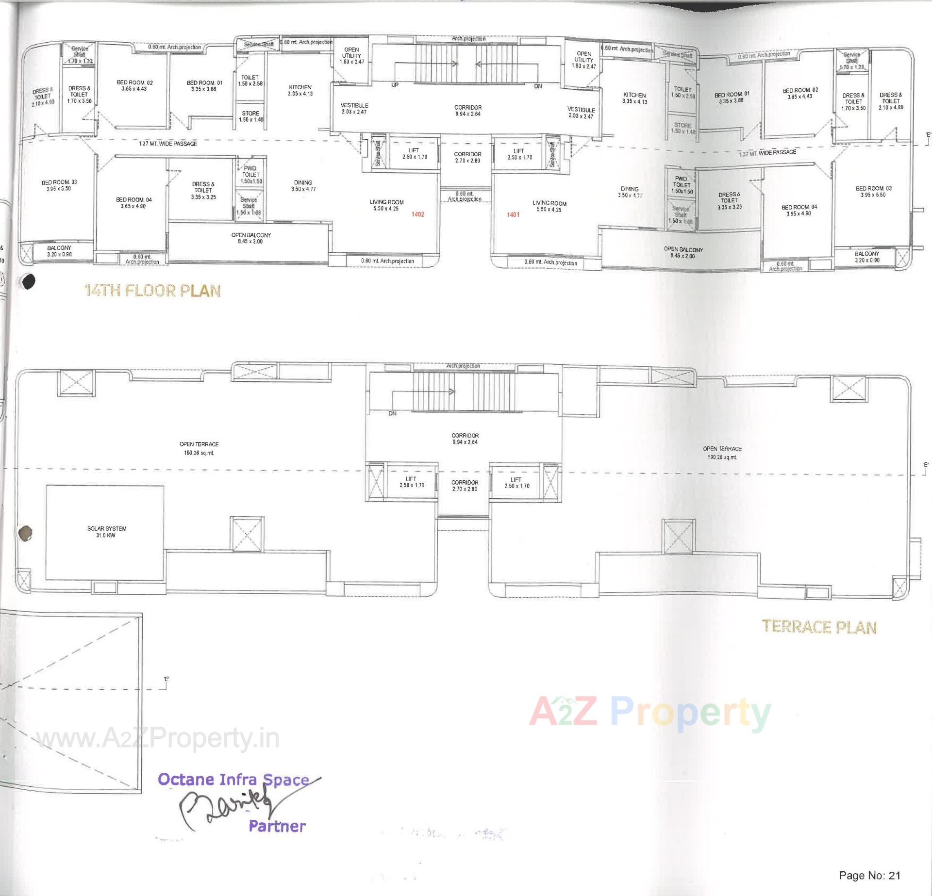 Layout of real estate project Nilamber Bellissimo located at Bhayli, Vadodara, Gujarat