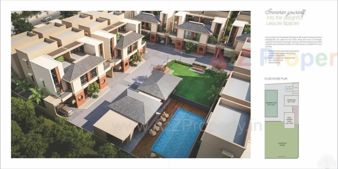 3D Elevation of real estate project Nilamber Bliss located at Sevasi, Vadodara, Gujarat