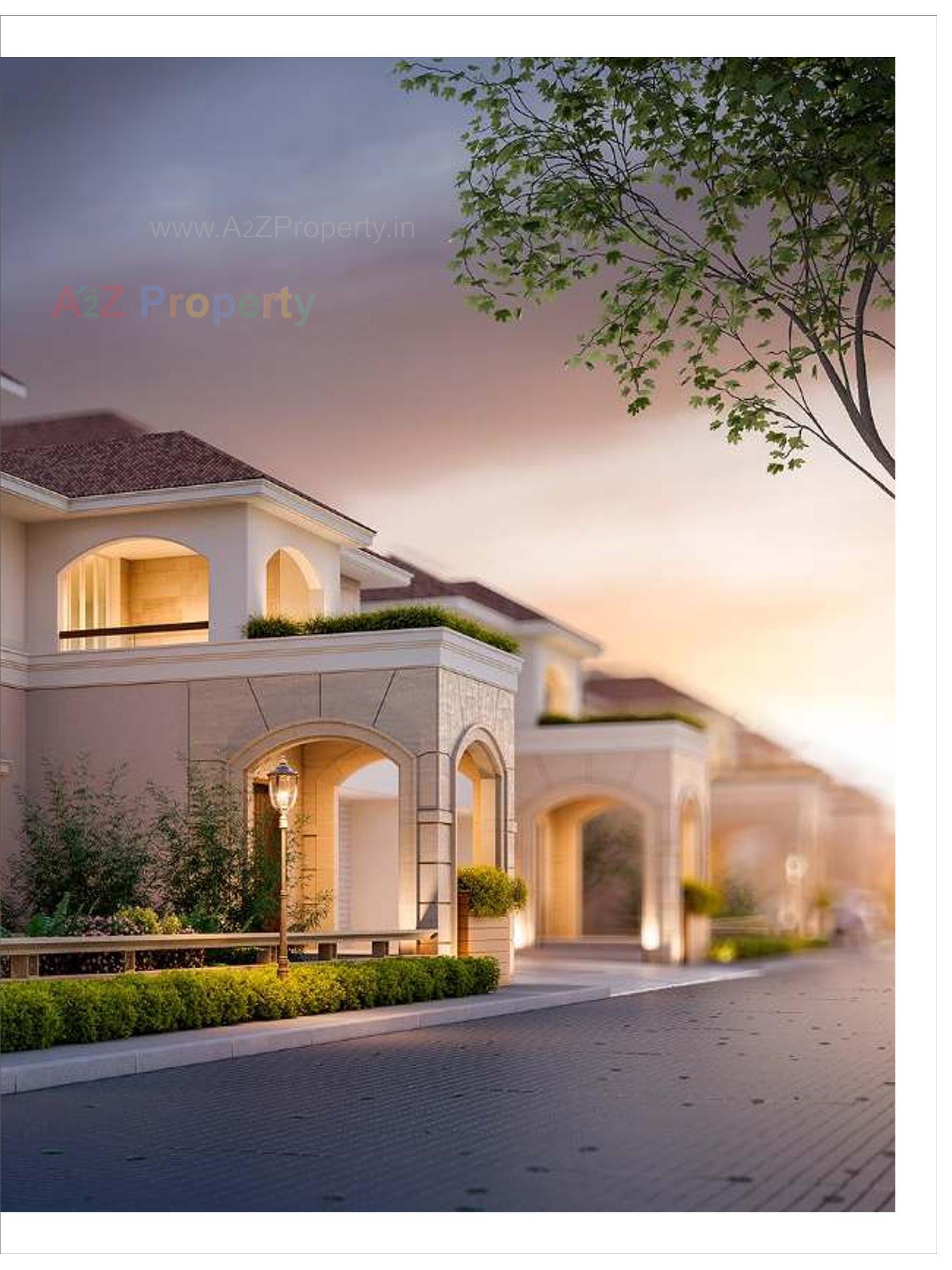 3D Elevation of real estate project Nilamber Grandiour Ii located at Bhayli, Vadodara, Gujarat